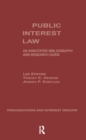 Public Interest Law : An Annotated Bibliography & Research Guide - eBook