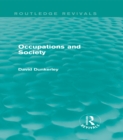 Occupations and Society (Routledge Revivals) - eBook