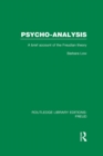 Psycho-Analysis : A Brief Account of the Freudian Theory - eBook