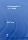 Power and Policy in Putin’s Russia - eBook