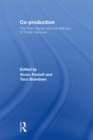 Co-production : The Third Sector and the Delivery of Public Services - eBook