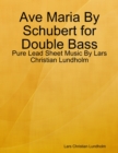 Ave Maria By Schubert for Double Bass - Pure Lead Sheet Music By Lars Christian Lundholm - eBook