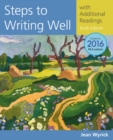 Steps to Writing Well with Additional Readings, 2016 MLA Update and 2019 APA Updates - Book