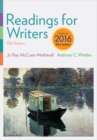 Readings for Writers, 2016 MLA Update - Book