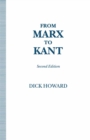 From Marx to Kant - eBook