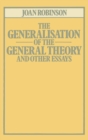 The Generalisation of the General Theory and other Essays - eBook