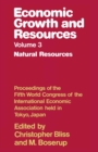 Economic Growth and Resources - eBook