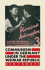Communism in Germany under the Weimar Republic - eBook