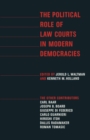 The Political Role of Law Courts in Modern Democracies - eBook