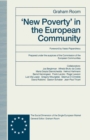 'New Poverty' in the European Community - eBook