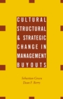 Cultural, Structural and Strategic Change in Management Buyouts - eBook