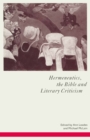Hermeneutics, the Bible and Literary Criticism - eBook