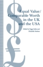 Equal Value/Comparable Worth in the UK and the USA - eBook
