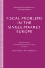 Fiscal Problems in the Single-Market Europe - eBook