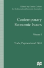 Contemporary Economic Issues : Trade, Payments and Debt - eBook