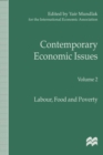 Contemporary Economic Issues : Volume 2: Labour, Food and Poverty - eBook