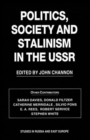 Politics, Society and Stalinism in the USSR - Book