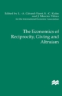 The Economics of Reciprocity, Giving and Altruism - eBook