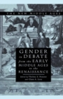 Gender in Debate From the Early Middle Ages to the Renaissance - Book