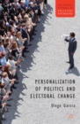 Personalization of Politics and Electoral Change - eBook