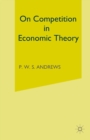 On Competition in Economic Theory - eBook