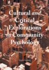 Cultural and Critical Explorations in Community Psychology : The Inner City Intern - eBook