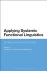 Applying Systemic Functional Linguistics : The State of the Art in China Today - Book