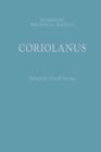 Coriolanus : Shakespeare: The Critical Tradition - Book