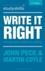 Write it Right : The Secrets of Effective Writing - eBook