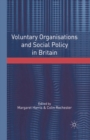 Voluntary Organisations and Social Policy in Britain : Perspectives on Change and Choice - eBook