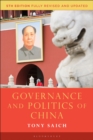 Governance and Politics of China - Book