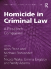 Homicide in Criminal Law : A Research Companion - eBook