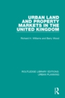 Urban Land and Property Markets in the United Kingdom - eBook