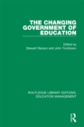 The Changing Government of Education - eBook
