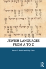 Jewish Languages from A to Z - eBook