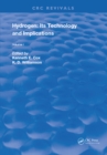 Hydrogen: Its Technology and Implication : Production Technology - Volume I - eBook