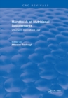 Handbook of Nutritional Supplements : Volume II, Agricultural Use - eBook