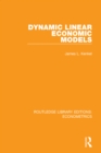 Dynamic Linear Economic Models - eBook