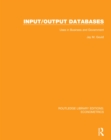 Input/Output Databases : Uses in Business and Government - eBook