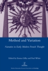 Method and Variation : Narrative in Early Modern French Thought - eBook