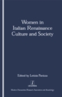 Women in Italian Renaissance Culture and Society - eBook