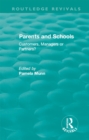 Parents and Schools (1993) : Customers, Managers or Partners? - eBook