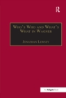 Who’s Who and What’s What in Wagner - eBook