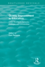 Quality Improvement in Education : Case Studies in Schools, Colleges and Universities - eBook