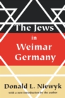 Jews in Weimar Germany - eBook