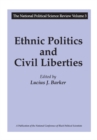 Ethnic Politics and Civil Liberties - eBook