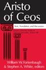 Aristo of Ceos : Text, Translation, and Discussion - eBook