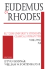 Eudemus of Rhodes - eBook