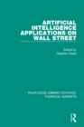 Artificial Intelligence Applications on Wall Street - eBook