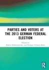 Parties and Voters at the 2013 German Federal Election - eBook